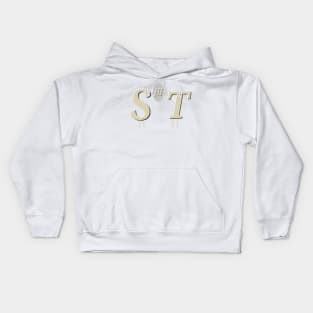 Ironic "SHIT" Kids Hoodie